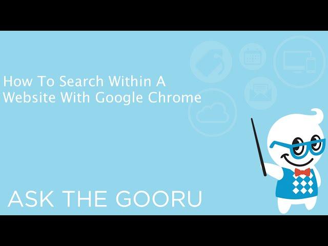 How To Search Within A Website With Google Chrome