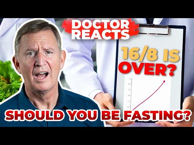 Shocking Results! 1st Ever Human Controlled Trial on Intermittent Fasting - Doctor Reacts