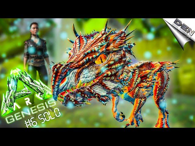 #6 ARK GENESIS - ОДИН ДЕНЬ ИЗ ЖИЗНИ СОЛО ИГРОКА В АРК! (арк генезис,solo ark) - ARK Survival Evolved