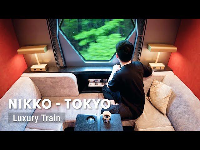 Riding Japan's Hardest to Book Luxurious Train | SPACIA X from Nikko to Tokyo