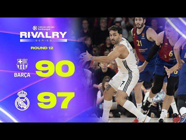 Double the OT, TRIPLE the DRAMA | FC Barcelona - Real Madrid | BASKETBALL HIGHLIGHTS R12 2024-25