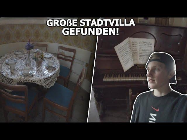 RIESIGE VERLASSENE VILLA MITTEN IN DER STADT! Wer könnte hier gewohnt haben? | LostDreams