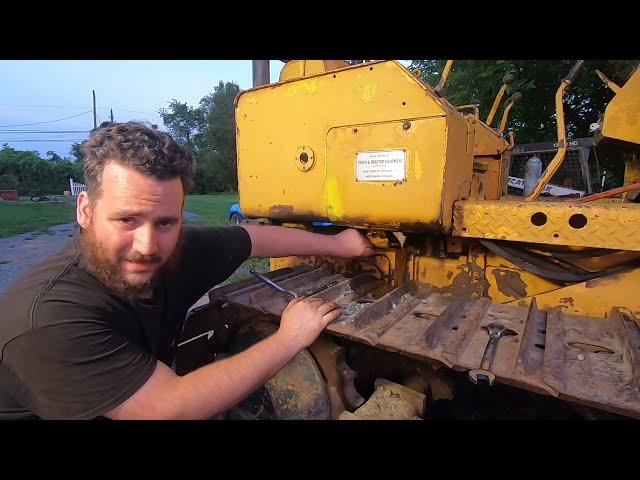 John Deere 450B dozer Steering clutch and brake repair. Did I get lucky?