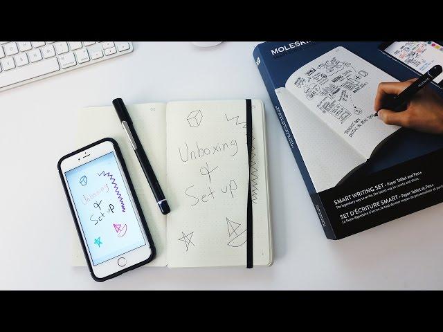 Moleskine Smart Writing Set Review and Setup