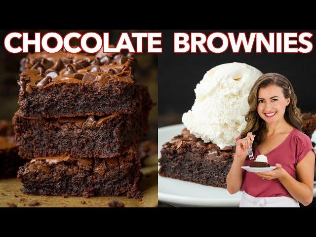 The Best Fudgy BROWNIES RECIPE I Ever Made