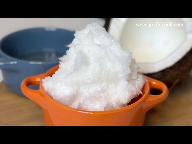 How To Make Virgin Cold Pressed Coconut Oil. | Organic, Natural, & Unrefined.