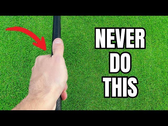 This common grip fault is killing your game!