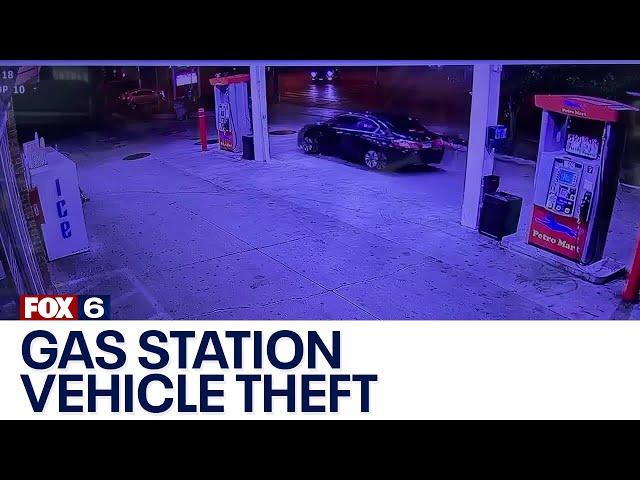 Milwaukee gas station vehicle theft | FOX6 News Milwaukee