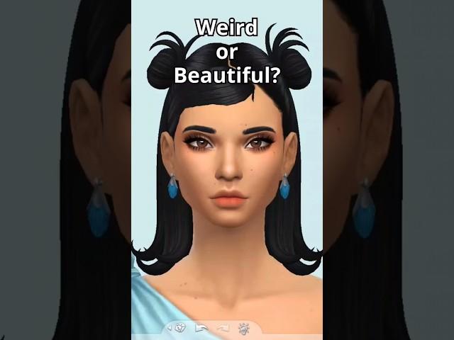 🫠 or ? Leave your guesses in the comments! #sims4 #sims4cas #sims4#beautiful #weird