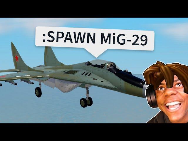 ROBLOX War Tycoon Funny Moments (MiG-29 FULCRUM)