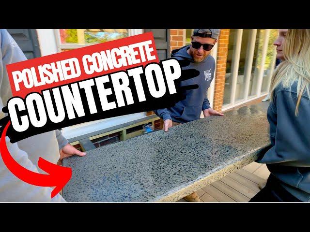 CONCRETE COUNTERTOPS - Lessons Were Learned!