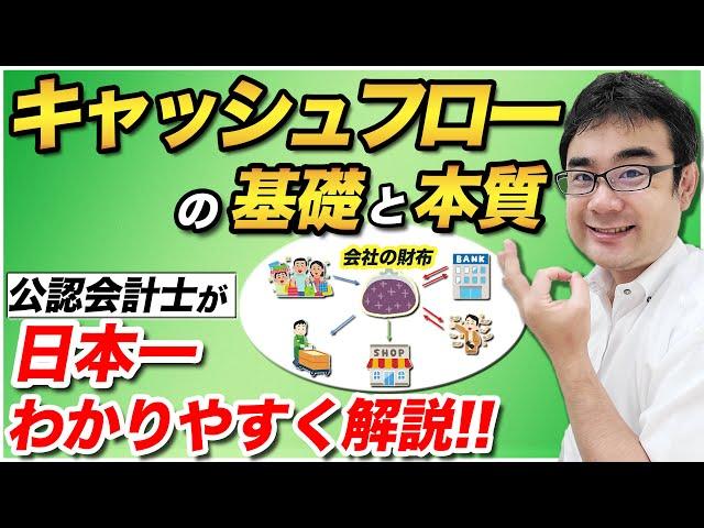 日本一わかりやすい「キャッシュフロー」入門！公認会計士が本質を解説【動画で学ぶM&A】