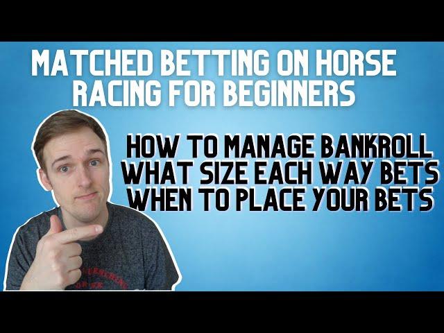 Matched Betting on Horses for Beginners guide & tutorial using OddsMonkey or Profit accumulator