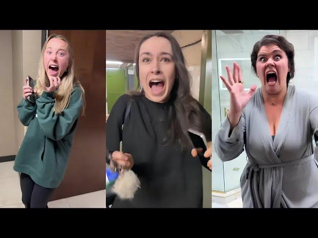 Scare Cam Pranks 2025 | #323  Funny Scare Prank | Jump Scare | Funny Compilation |Funny Fail