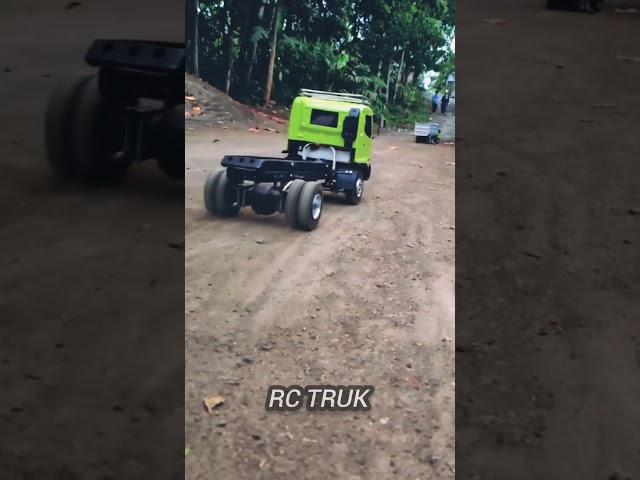 Test RC Truk Baru Keluar Dari Karoseri - Rc Truk Hino 500