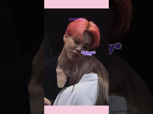 The Way Jimin Intentionally Started At This Fan Until She Came To Him ‍ #shorts #bts #jimin