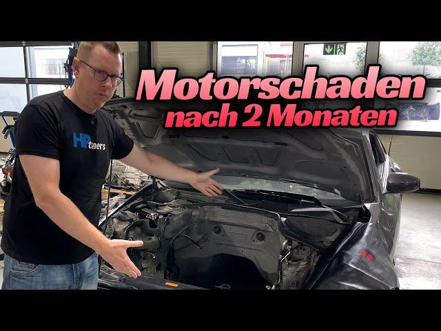 Nissan 350Z Reparatur // katastrophaler Austauschmotor