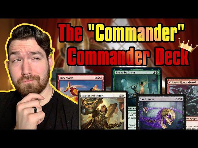 The "Commander" Commander Deck | Magic: the Gathering