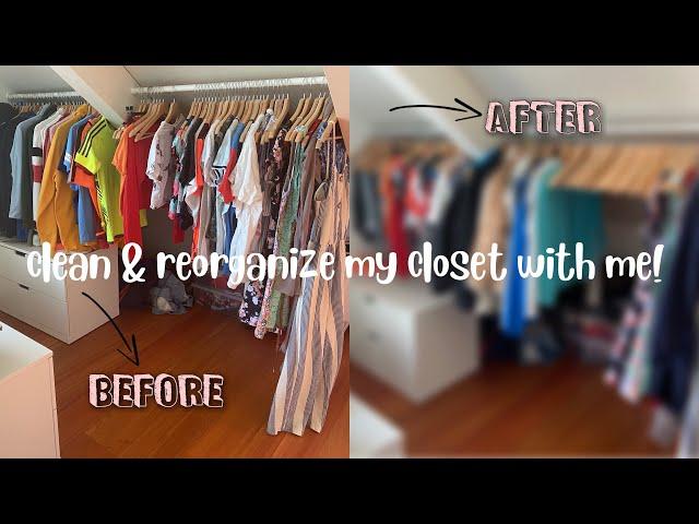 Clean out & reorganise my closet with me (in quarantine) | bibi Pulles