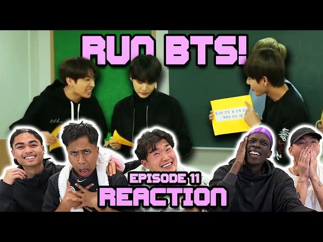 OUR FIRST TIME WATCHING RUN BTS EP 11