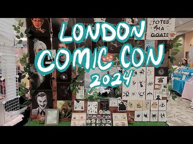 London Comicon 2024 | Artist Alley Vlog