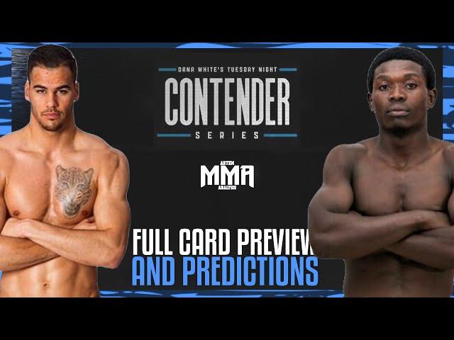 Contender Series 2024: Week 5 Full Card Preview and Predictions