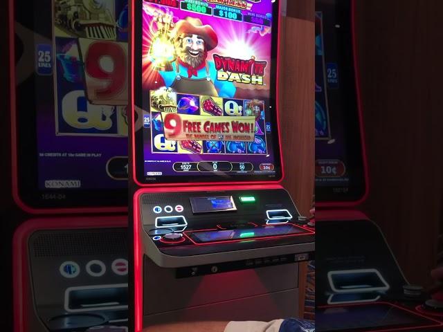 Dynamite Dash Slot Machine at the Resports World Las Vegas Casino High Limit Room #slots #resorts