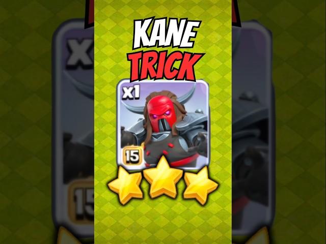 Game Breaking KANE Trick! #clashofclans
