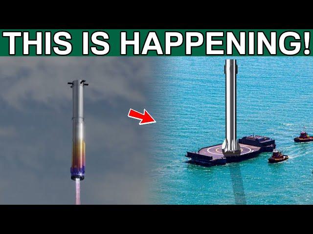 Musk Just Revealed Crazy Plans For Starship Flight 6... Ocean Splash!