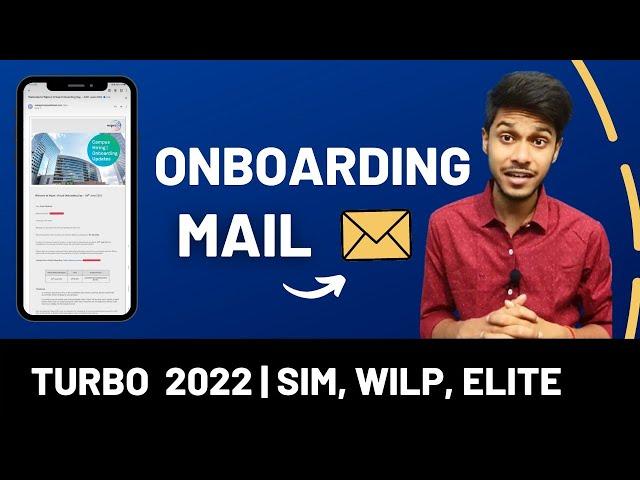 Onboarding mail Wipro Wilp Elite Turbo SIM 2022 | Rishav hacx