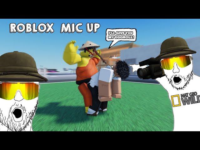 Roblox Mic Up but it's National Geographic Funny Moments!