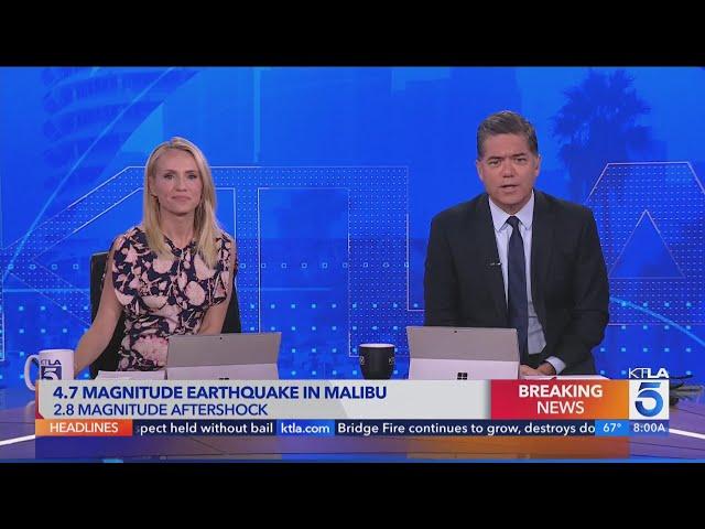 Magnitude 4.7 earthquake jolts Los Angeles area - Extended KTLA 5 News coverage