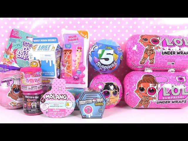 Jouets Surprises Poupées LOL Pets, Under Wraps, Num Noms