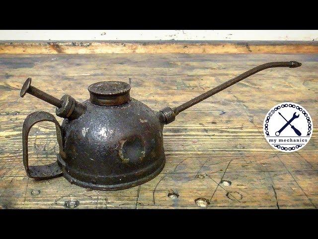 Antique Dented Oiler - Perfect Restoration