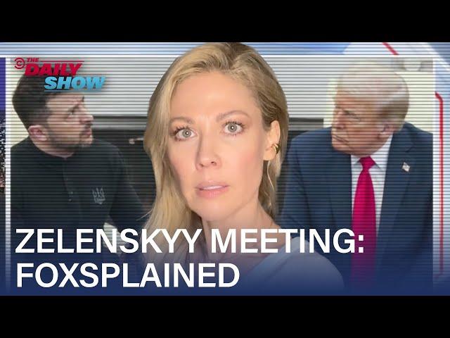 Trump & Zelenskyy’s Oval Office Meeting, Foxsplained | The Daily Show