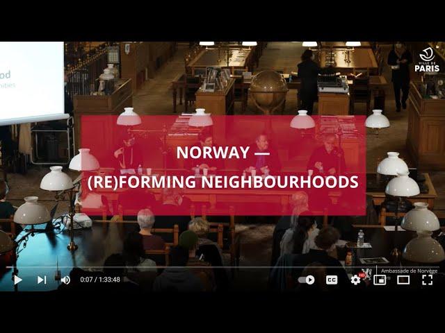 Norway : reforming neighborhoods
