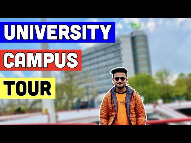 TU Dortmund Campus Tour | My university campus | German Bhaiya