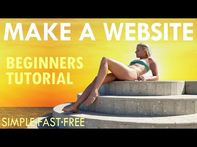 How To Create A Website For Free 2024 ~ An Ultimate Website Tutorial For Beginners