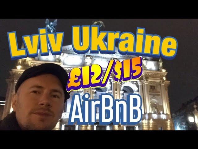 Would you stay in this AirBnb in Lviv Ukraine?  Ukraine Travel Guide by an Englishman.
