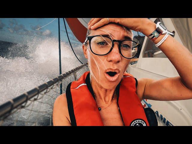 It’s Getting BAD Out Here (4 METER WAVES )....Sailing Vessel Delos Ep. 466