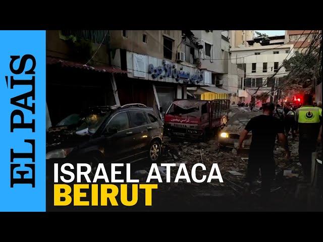 LÍBANO | Israel bombardea instalaciones de Hezbolá en Beirut