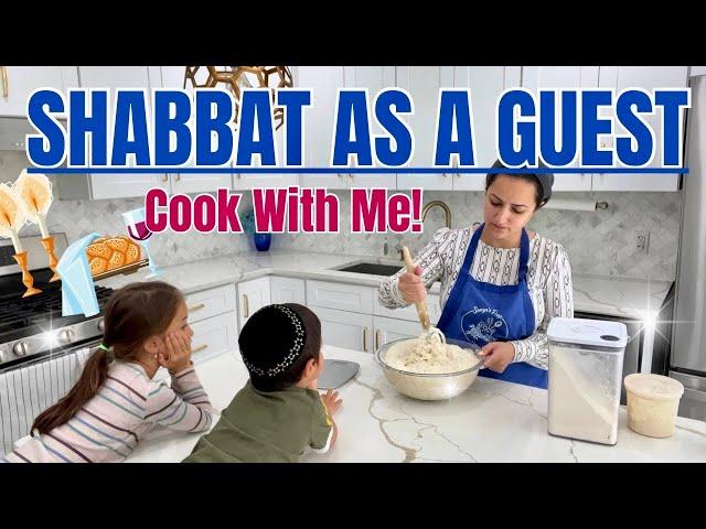 How I prepare for Shabbat as a Guest || Cook With Me || Orthodox Jewish Living