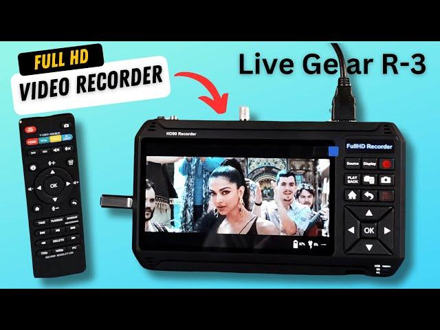 Best Digital Video Recorder For Live Streaming | Live Gear R-3 Video Recorder | Unboxing And Review