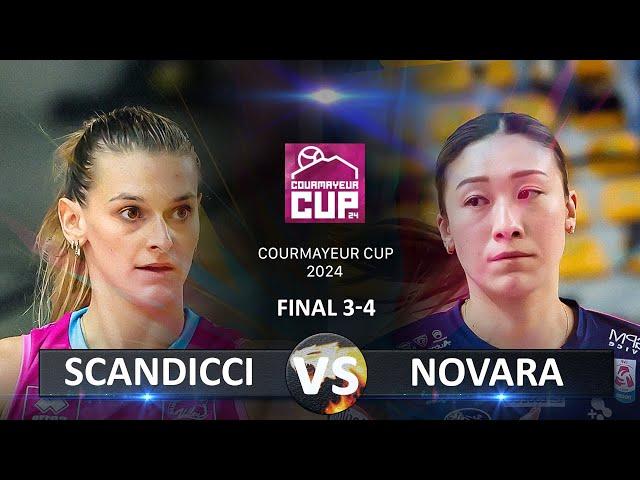 Bronze Final of Courmayeur Cup 2024 | Savino Del Bene Scandicci vs Igor Gorgonzola Novara