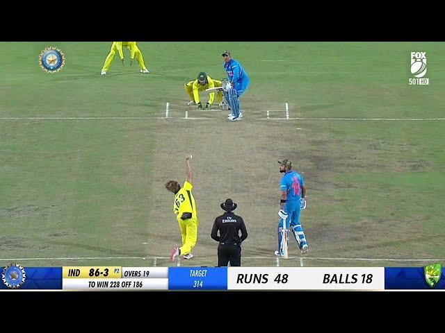 INDIA VS AUSTRALIA ODI FINAL MATCH FULL MATCH HIGHLIGHTS | IND VS AUS MOST THRILLING EVER