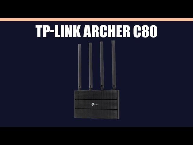 Wi-Fi роутер TP-LINK Archer C80