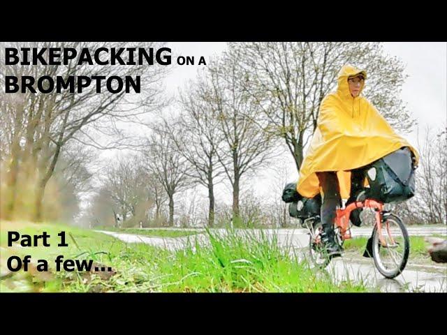 I took my Brompton on the train to Hamburg, unfolded the bike, and cycled to Poland