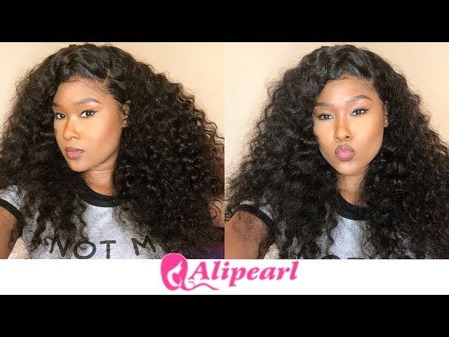 Best AliExpress hair I ever had! Alipearl hair deep wave review ! Must watch !!!