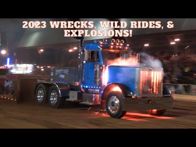 2023 Truck & Tractor Pulling Wrecks, Wild Rides, & Explosions