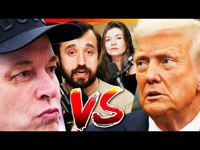A TRETA ENTRE MUSK E TRUMP